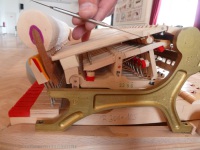 Quereinblick Flügelmechanik